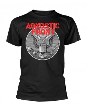 Camiseta de Agnostic Front - Against All Eagle, Frontal
