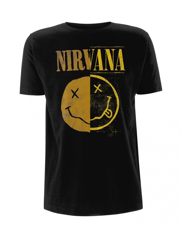 Nirvana Tshirt - Spliced Smiley