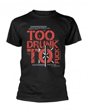 Camiseta de Dead Kennedys - Too Drunk To F**k