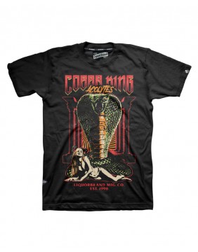Camiseta para hombre King Cobra, marca Liquorbrand
