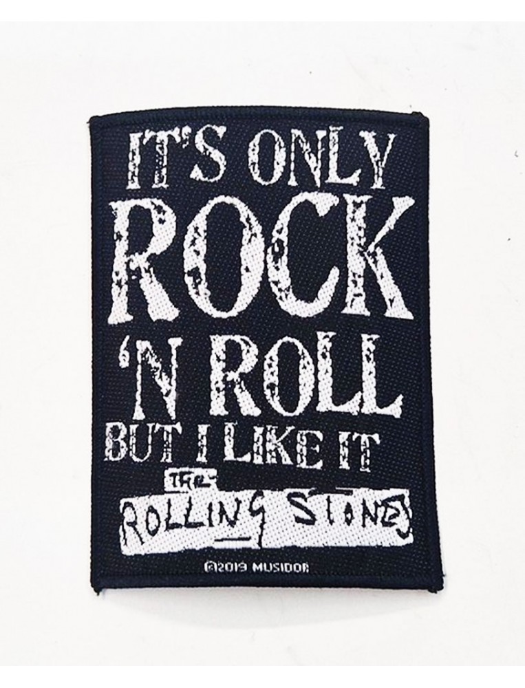 Rolling Stones It's Only RNR Patch