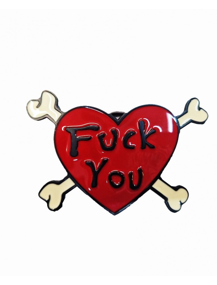 F**k You Heart Belt Buckle