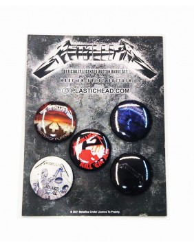 Metallica 83-91 Button Badge Set