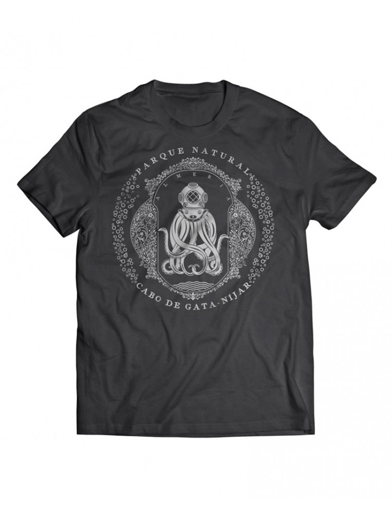 PorlosClavosdeCristo - Camiseta Pulpo Buceo