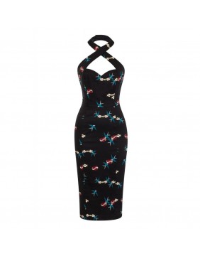 Collectif Penny True Love Pencil Dress Front